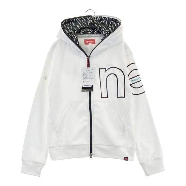 サイズ：0 NEW BALANCE GOLF ニューバランス  ジップパーカー  ホワイト系 [240101449331] ゴルフウェア レディース ストスト サイズ：0 NEW BALANCE GOLF ニューバランス ジップパーカー