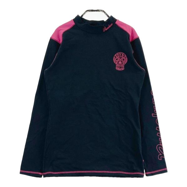 MARK&amp;LONA - RUSSELUNO ラッセルノ レディース ハイネック長袖トップス 1 未使用 RUSSELUNO ラッセルノ ハイネック 長袖Tシャツ ブラック系 L