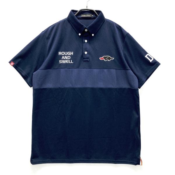 ROUGH&SWELL ラフアンドスウェル 半袖ポロシャツ ボタンダウン