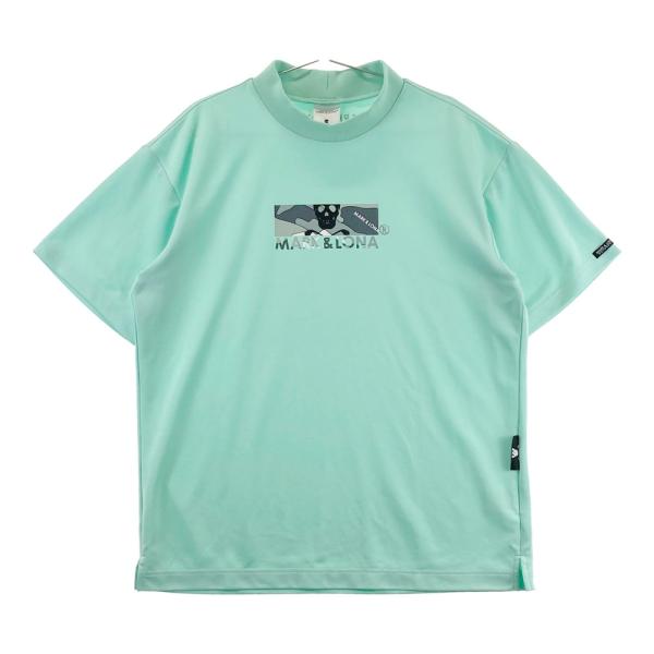 新品 ★ MARK&LONA 2024 モックネック シャツ マーク&ロナ MARK&LONA マークアンドロナ 2024年 半袖モックネックTシャツ