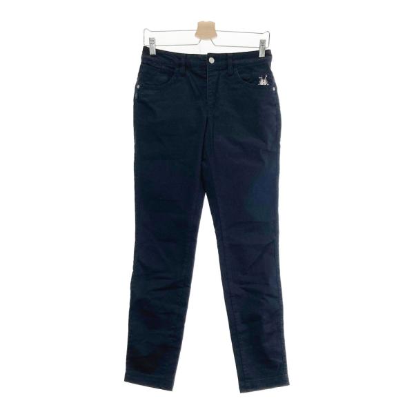 ジャックバニー レディース ストレッチツイル パンツ ゴルフ JACK BUNNY ジャックバニー ストレッチパンツ ブラック系 1