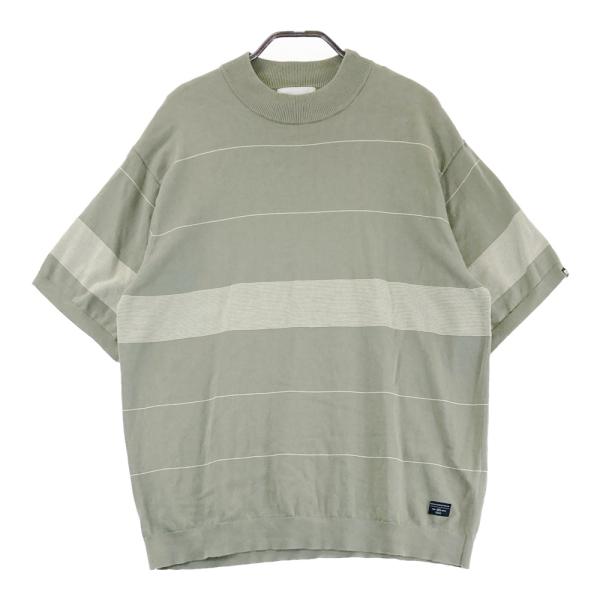 サイズ：L TRAVIS MATHEW トラビスマシュー  半袖 ニットセーター  カーキ系 [240101492792] ゴルフウェア メンズ ストスト TRAVISMATHEW トラビスマシュー 半袖 ニットセーター カーキ系 L