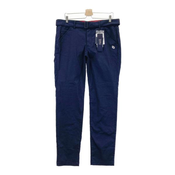 【新品未使用】パーリーゲイツ　ゴルフパンツ ネイビー 新品】PEARLY GATES パーリーゲイツ ストレッチパンツ 総柄 ネイビー系