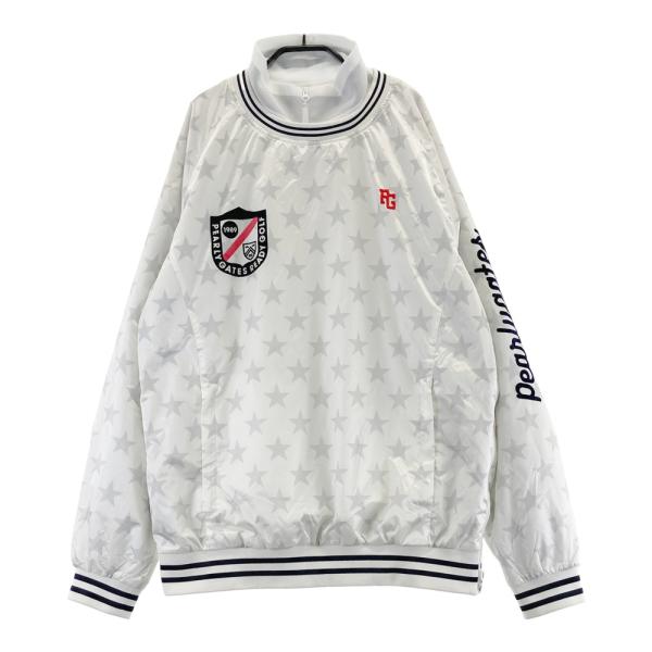 美品　サイズ７　３L　パーリーゲイツ　蓄熱裏地　スニード　　スター　白　ホワイト PEARLY GATES パーリーゲイツ インナー付 蓄熱 スニードジャック 星柄