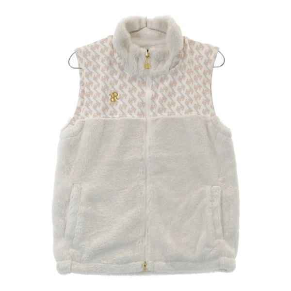 レザレクション　ファー　ベスト　ゴルフ　L RESURRECTION レザレクション ファー ジップベスト ホワイト系 L