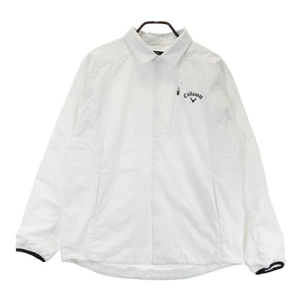 Callaway/キャロウェイ 中綿ジャケット【ホワイト/M】美品！ CALLAWAY キャロウェイ 中綿ジャケット ホワイト系 L ゴルフウェア