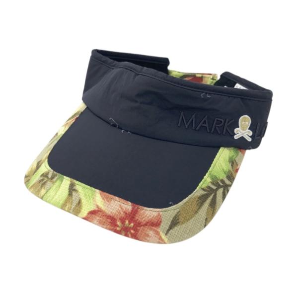 MARK&LONA マークアンドロナ サンバイザー スカルスイング ネイビー系