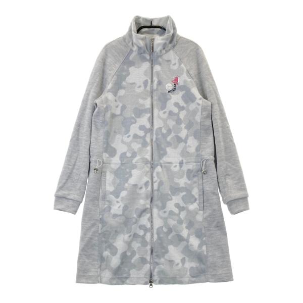 ADABAT アダバット 蓄熱 フリース ワンピース カモフラ柄 グレー