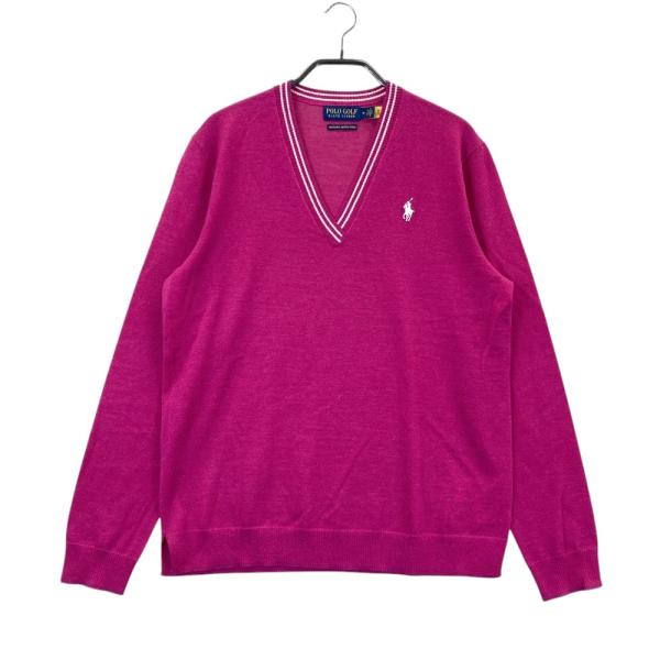 POLO GOLF POLOGOLF ラルフローレン ポロゴルフ Vネック 長袖ニット