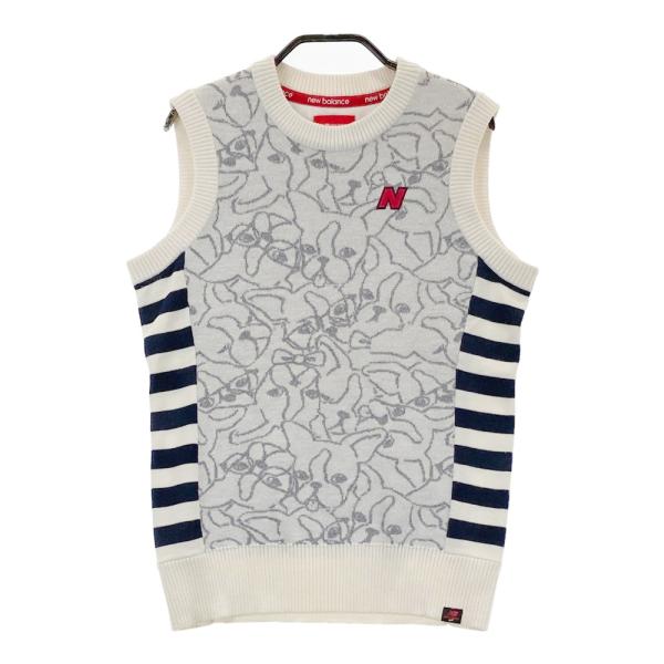 NEW BALANCE GOLF ニューバランス ニットベスト ウール混 ボストン