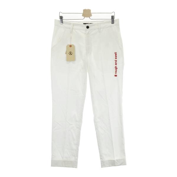 新品】ROUGH&SWELL ラフアンドスウェル ロングパンツ ホワイト系 M