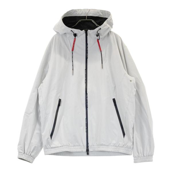 MARK &LONA パーカー　ゴルフウェア MARK&LONA マークアンドロナ 裏メッシュジップパーカー グレー系