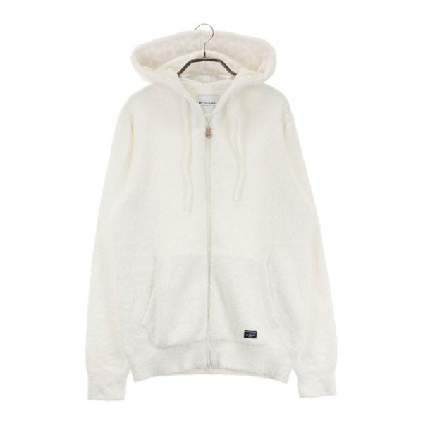 サイズ：M TRAVIS MATHEW トラビスマシュー 7AI054 パイル ジップパーカー ジャケット  ホワイト系 [240101495101] ゴルフウェア メンズ ストスト TRAVIS MATHEW トラビスマシュー 7AI054 パイル ジップパーカー