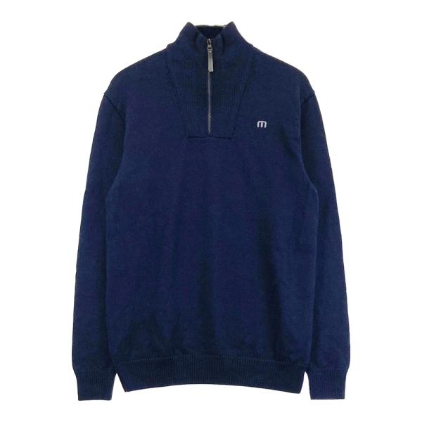 サイズ：L TRAVIS MATHEW トラビスマシュー  フード付 ハーフジップ ブルゾン  ベージュ系 [240101440506] ゴルフウェア メンズ ストスト TRAVIS MATHEW トラビスマシュー フード付 ハーフジップ