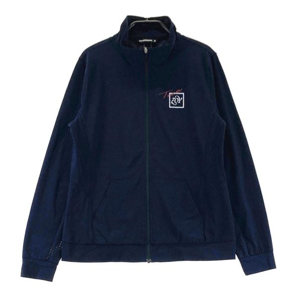 サイズ：36 ZOY ゾーイ  長袖ジップジャケット  グレー系 [240101497642] ゴルフウェア レディース ストスト サイズ：36 ZOY ゾーイ 長袖ジップジャケット グレー系