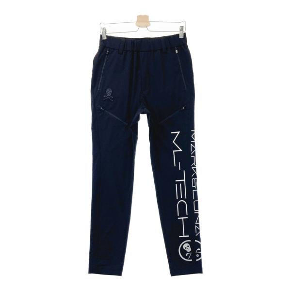 MARK＆LONA マークアンドロナ ストレッチ パンツ ブラック XL ゴルフ MARK&LONA マークアンドロナ 2024年モデル ストレッチ ロング