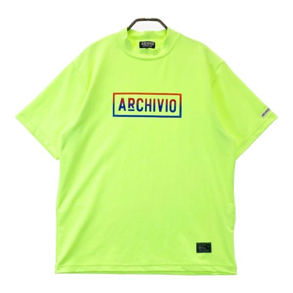 サイズ：50 ARCHIVIO アルチビオ 2024年モデル ハイネック スウェットプルオーバー ロゴ  ホワイト系 [240101501993] ゴルフウェア メンズ ストスト サイズ：50 ARCHIVIO アルチビオ 2024年モデル ハイネック