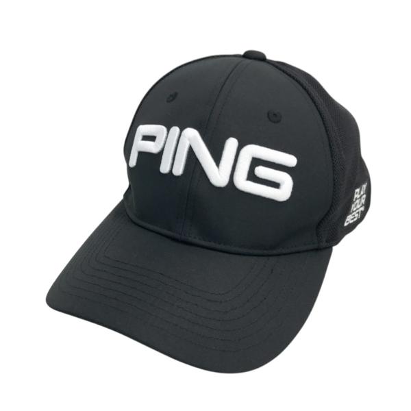 PING ピン メッシュキャップ ブラック系 ゴルフウェア