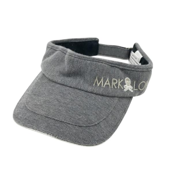 MARK&LONA マークアンドロナ サンバイザー スカル グレー系 FREE