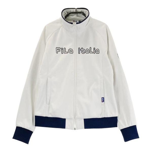 サイズ：L FILA GOLF フィラゴルフ 裏起毛 ジップジャケット ネイビー