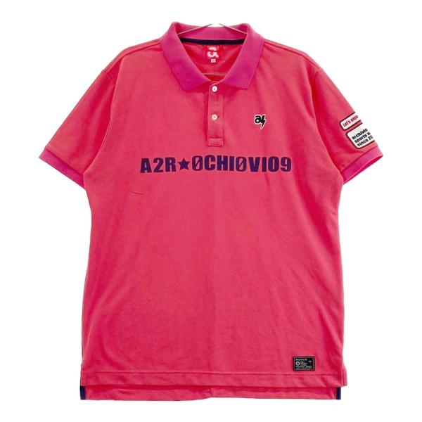 ⭐︎新品・未使用⭐︎アルチビオ　ポロシャツ　サイズ:50 archivio（アルチビオ） 半袖ポロシャツ ピンク系 50 ゴルフウェア
