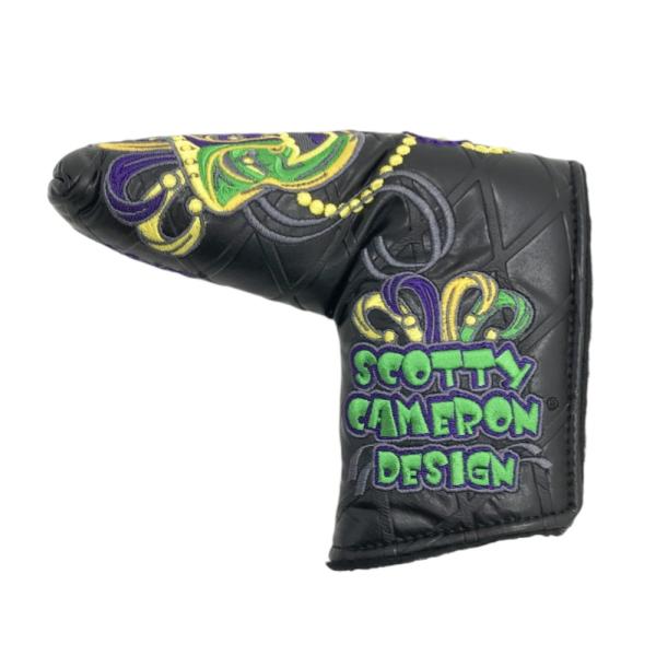 SCOTTY CAMERON スコッティキャメロン  パターカバー MARDI GRAS 2014  ブラック系  [240101501489] ゴルフウェア ストスト 新品】SCOTTY CAMERON スコッティキャメロン パターカバー MARDI