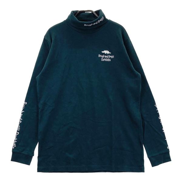 サイズ：XL ROUGH&amp;SWELL ラフアンドスウェル 2022年 タートルネック 長袖Tシャツ  ホワイト系 [240101501545] ゴルフウェア メンズ ストスト ROUGH&SWELL ラフアンドスウェル 2022年 タートルネック 長袖T