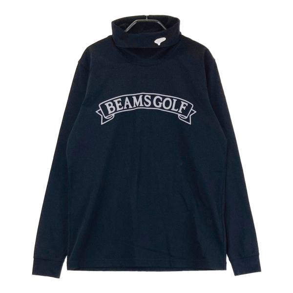 サイズ：XL BEAMS GOLF ビームスゴルフ  起毛 タートルネック 長袖Tシャツ  グレー系 [240101415935] ゴルフウェア メンズ ストスト BEAMS GOLF ビームスゴルフ 起毛 タートルネック 長袖Tシャツ