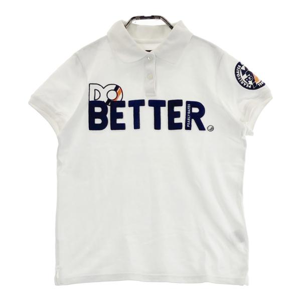 PEARLY GATES ポロシャツ ホワイトサイズ0 サイズ：0 PEARLY GATES パーリーゲイツ 半袖ポロシャツ