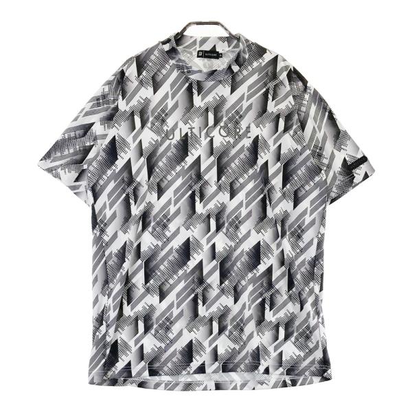 サイズ：3L BRIDGESTONE GOLF  ブリヂストンゴルフ ULTICORE 半袖ハイネックTシャツ  ブラック系 [240101442393] ゴルフウェア メンズ ストスト サイズ：3L BRIDGESTONE GOLF ブリヂストンゴルフ ULTICORE 半袖