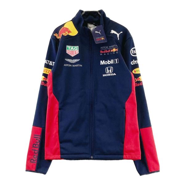 Puma Red Bull Racing ジャージ ネイビー PUMA レッドブルレーシング トラックジャケット 紺黄 スタンド