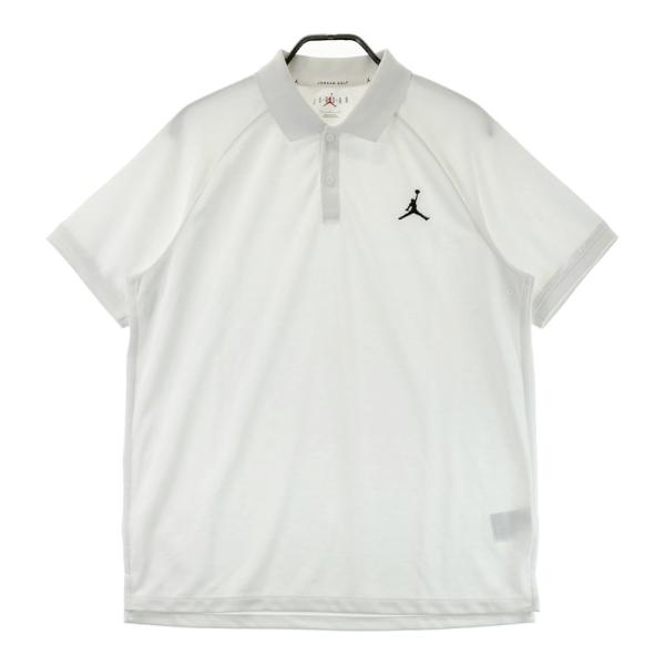 JORDAN GOLF ジョーダンゴルフ DZ0540-133 半袖ポロシャツ ホワイト系