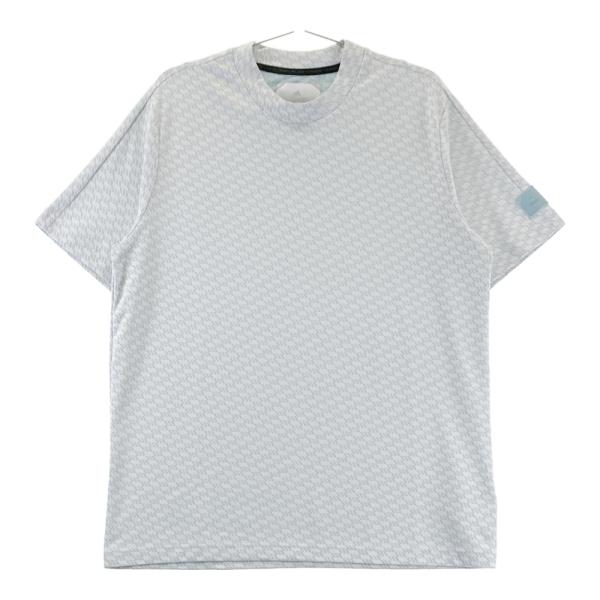 サイズ：XL ADIDAS GOLF アディダスゴルフ IQ2971/2024年モデル モックネック 半袖Tシャツ  ホワイト系 [240101451932] ゴルフウェア メンズ ストスト 新品】ADIDAS GOLF アディダスゴルフ IQ2971/2024年モデル