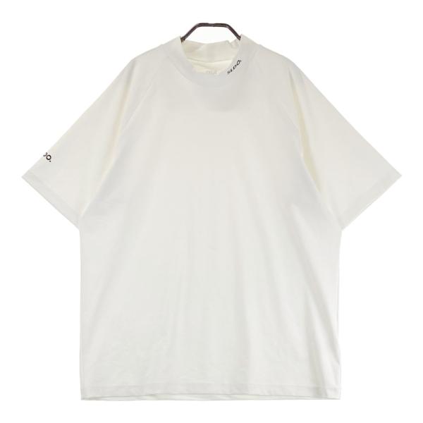 SLDO. エスルド ハイネック半袖Tシャツ ホワイト系 XXL ゴルフ