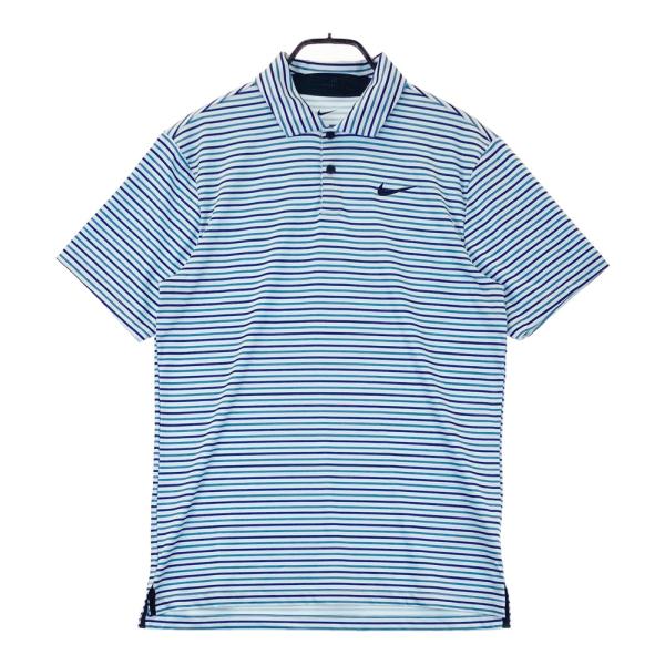 NIKE GOLF ナイキゴルフ FD5932-474 半袖ポロシャツ ボーダー柄