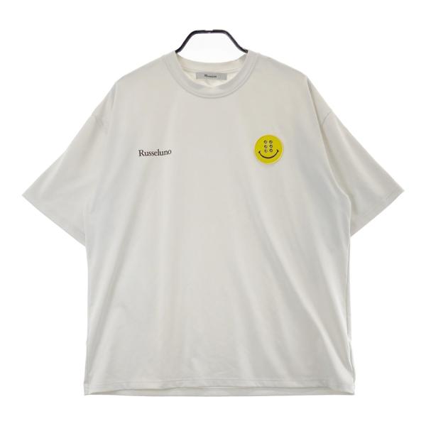 ラッセルノ★半袖ハイネックシャツ RUSSELUNO ラッセルノ ハイネック 半袖Tシャツ ホワイト系 5