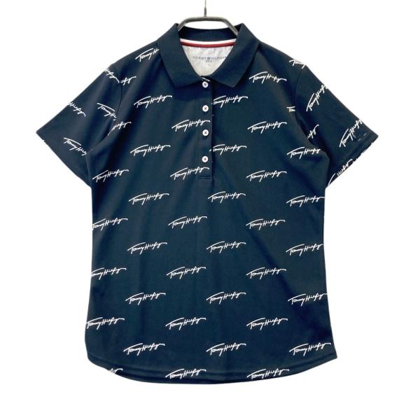   Golf トミーヒルフィガー 総柄 ポロシャツ TOMMY HILFIGER GOLF トミー ヒルフィガーゴルフ 半袖ポロシャツ