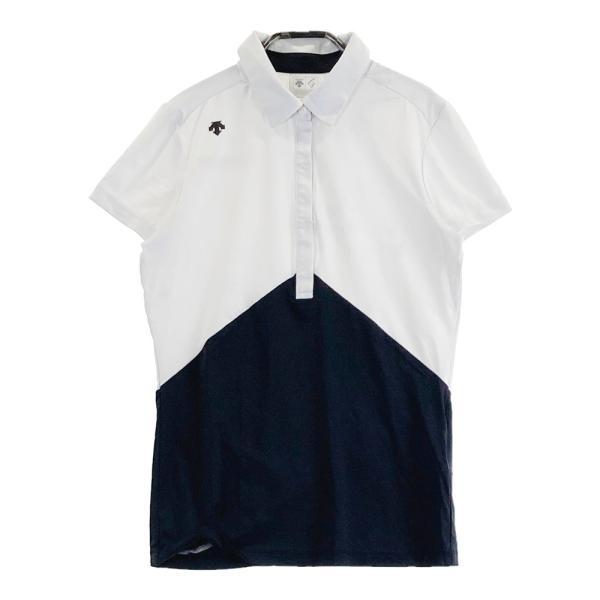 DESCENTE GOLF デサントゴルフ 半袖ポロシャツ バイカラー