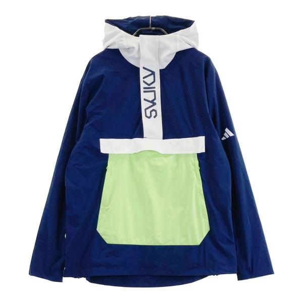 サイズ：XL  GOLF アディダスゴルフ HY0976 2023年モデル ハーフジップ 裏メッシュ パーカー ブルゾ  ネイビー系 [240101505216] ゴルフウェア メンズ ストスト ADIDAS GOLF 【新品】ADIDAS GOLF アディダスゴルフ HY0976 2023年