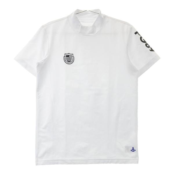 PEARLY GATES パーリーゲイツ ハイネック 半袖Tシャツ ホワイト系 4