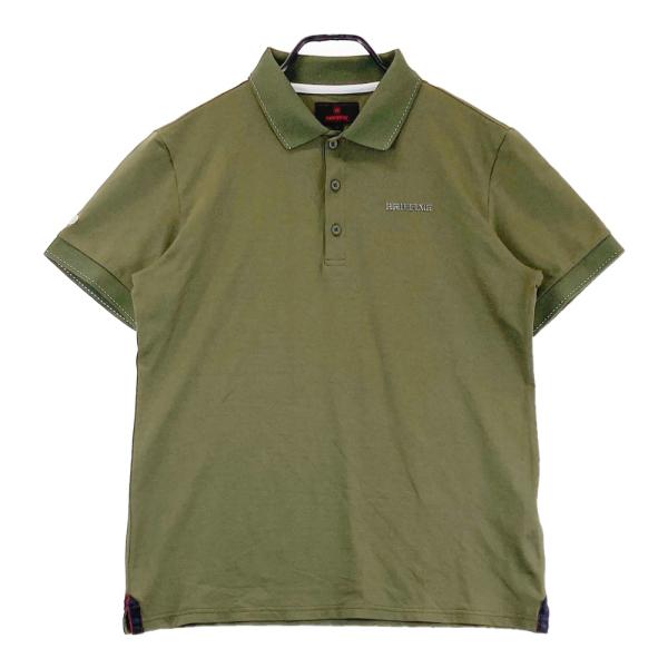 BRIEFING GOLF ブリーフィング 半袖ポロシャツ カーキ系 L ゴルフ