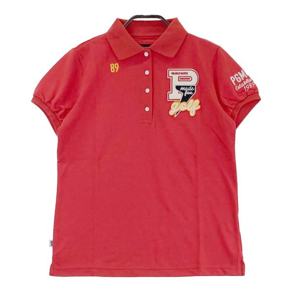 新品】PEARLY GATES パーリーゲイツ 半袖ポロシャツ レッド系 1