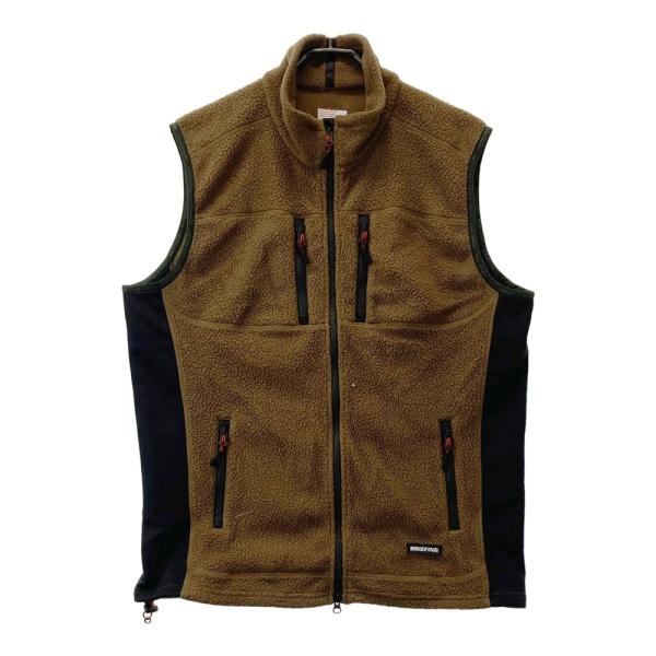 BRIEFING GOLF ブリーフィング フリース切替 ジップベスト