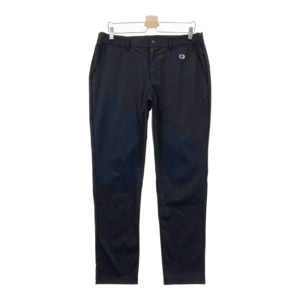 新品、タグ付き! Champion ゴルフ ブラック Mサイズ ゴルフパンツ Champion チャンピオン ゴルフ ロングパンツ メンズ 2023年秋冬