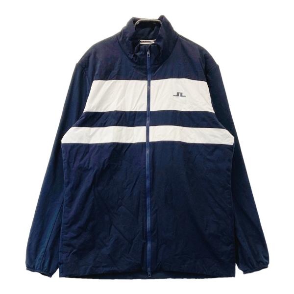 【J.LINDEBERG 】ジェイリンドバーグ 中綿 フルジップ ジャケット J.LINDEBERG ジェイリンドバーグ 中綿切替 ジップジャケット