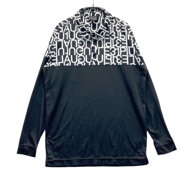 1PIU1UGUALE3 GOLF ロゴポロシャツ V 長袖 1PIU1UGUALE3 GOLF 【超美品】ウノピゥウノウグァーレトレゴルフ 長袖