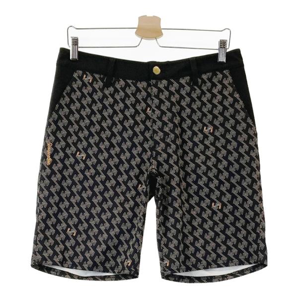 レザレクション　ストレッチ　パンツ　ゴルフウェア　ブラック系　サイズＬ RESURRECTION レザレクション ストレッチパンツ ブラック系 XL