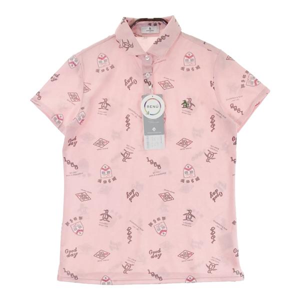 サイズ：M MUNSING WEAR マンシングウェア  半袖ポロシャツ  ピンク系 [240101487066] ゴルフウェア レディース ストスト Munsingwear MUNSING WEAR マンシングウェア 半袖ポロシャツ