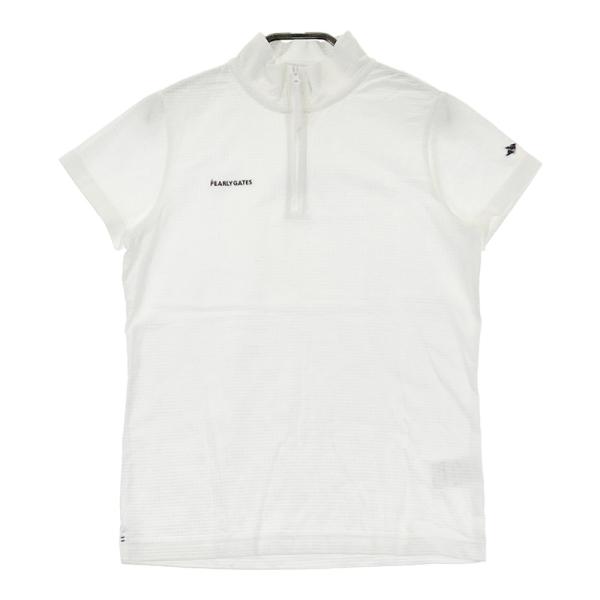 PEARLY GATES パーリーゲイツ ハーフジップ 半袖Tシャツ