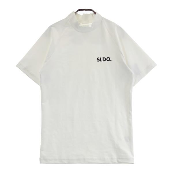 2023新作！新品タグ付　SLDO. （エスルド）半袖モックネック カットソー 新品】SLDO. エスルド 2023年 半袖モックネックTシャツ ホワイト